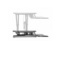 ÷ Stand de sobremesa ergonomico equip 650840 para pc / pantalla y teclado altura ajustable