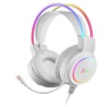 ÷ Headset mars gaming mhrgb white jack 3.5mm iluminacion 360? chroma sonido ultra-bass 3d micro abatib
