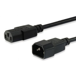 ÷ Cable alargo alimentacion iec macho - hembra equip 3m 112101