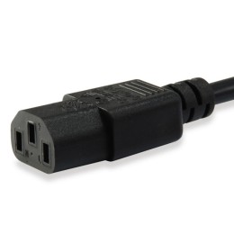 ÷ Cable alargo alimentacion iec macho - hembra equip 3m 112101