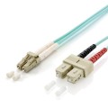 ÷ Cable fibra optica om3 duplex libre halogenos lc/sc 50/125u 10m libre halogenos