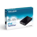 ÷ Poe splitter tp-link poe10r pasa datos y alimentacion por el mismo cable hasta 100 metros plug and p
