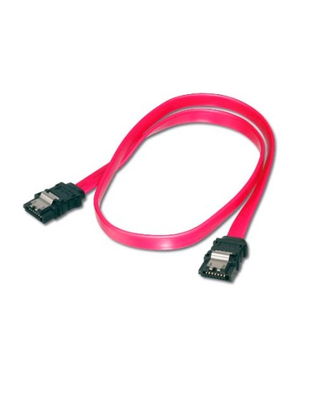 ÷ Cable serial ata iii equip 0.5m con clip de seguridad 111900