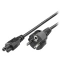 ÷ Cable alimentacion trebol equip 1,8m (portatiles-nucs) 112150