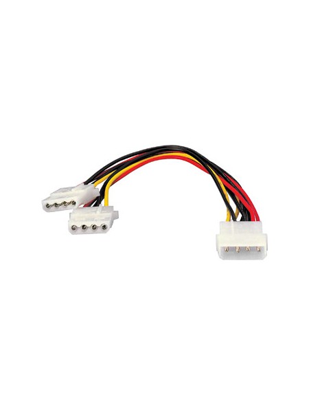 ÷ Duplicador cable ide alimentacion atx equip conector molex 5.25 x2 112030