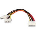 ÷ Duplicador cable ide alimentacion atx equip conector molex 5.25 x2 112030