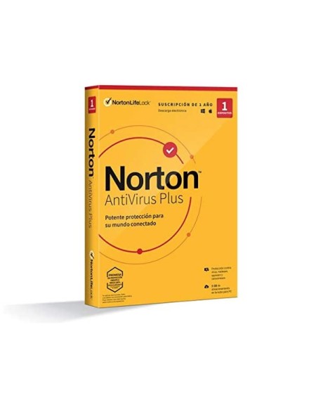 ÷ Norton antivirus plus 2gb portugues 1 user 1 device 12mo box