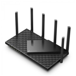 ÷ Router wifi triple banda tp-link archer axe75 wifi 6e ax5400 cpu quad-core 1.7ghz usb 3.0 compatible