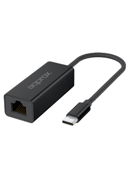 ÷ Adaptador de red 2.5gb rj45 a usb type c approx appc57