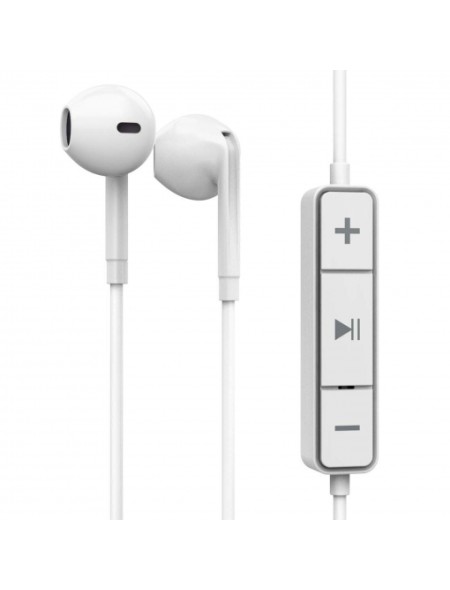 ÷ Auricular intrauditivo bluetooth energy sistem style 1 snow  , micro integrado control talk bt 5.1