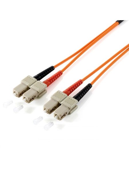 ÷ Cable fibra optica multimodo sc/sc lsoh 1m color naranja