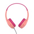 ÷ Auricular belkin aud004btpk soundform mini kids con cable rosa 3.5mm