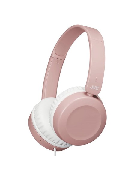 ÷ Headset jvc ha-s31m-a-e con cable jack 3.5mm microfono integrado color rosa