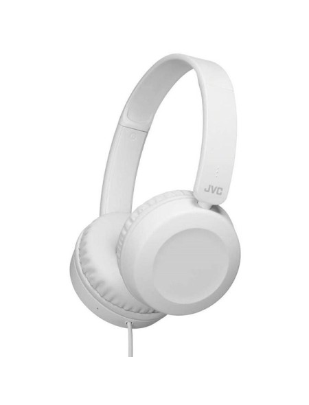 ÷ Headset jvc ha-s31m-a-e con cable jack 3.5mm microfono integrado color blanco