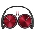 ÷ Headset sony mdr-zx310ap compactos microfono integrado cable 1.2m rojo jack 3.5  control remoto