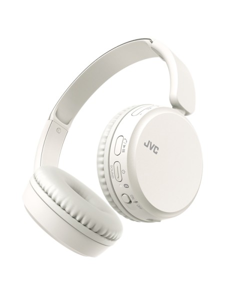 ÷ Headset bluetooth jvc ha-s36w bt 5.2 ultra ligeros color blanco