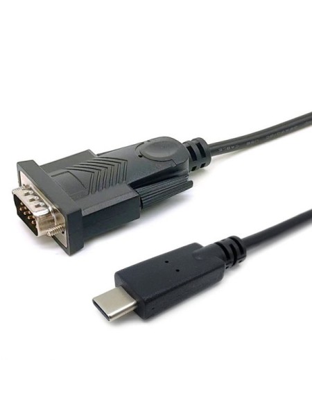 ÷ Cable usb-c 2.0 a serie rs232 equip 1.5m compatible windows 7/8/10/11 linux mac os