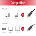 ÷ Cable displayport a displayport 1.4 activo optico 8k 60hz 15m equip 119441