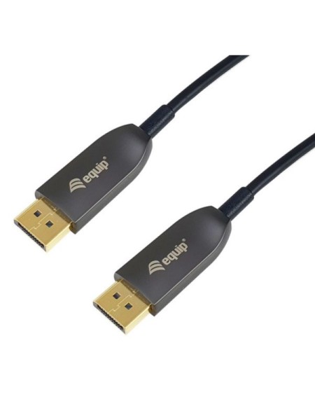 ÷ Cable displayport a displayport 1.4 activo optico 8k 60hz 50m equip 119445