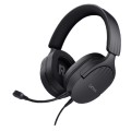 ÷ Headset trust gaming gxt 489 negro fayzo 24898 microfono desmontable plegable cable trenzado 1,2m ja