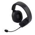 ÷ Headset trust gaming gxt 489 negro fayzo 24898 microfono desmontable plegable cable trenzado 1,2m ja