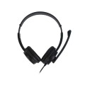 ÷ Headset ngs vox 505 est?reo con microfono regulable conexi?n usb y control de volumen
