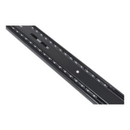 ÷ Kit de railes unykach 52094 para caja rack de 1u a 4u material acero pintado negro sistema telescopi