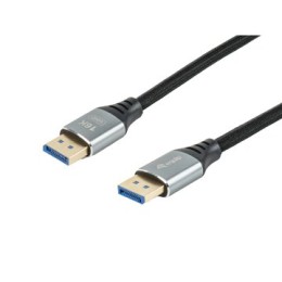 ÷ Cable displayport a displayport premium 2,1 equip 119281 1m 16k 60hz 54gps aluminio