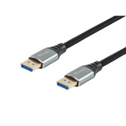 ÷ Cable displayport a displayport premium 2,1 equip 119283 3m 16k 60hz 54gps aluminio