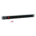 ÷ Regleta alimentacion aluminio rack 19