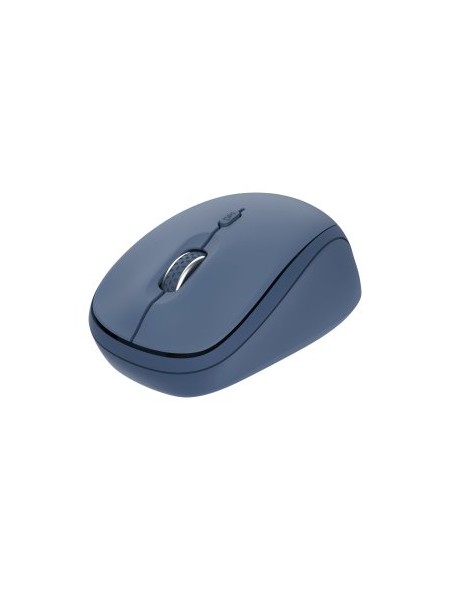 ÷ Mouse trust wireless y bluetooth yvi+ azul 1600dpi ajustable 3 botones 3 dispositivos 