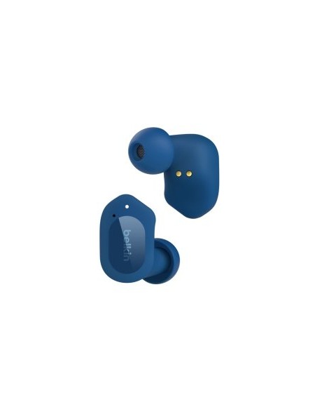 ÷ Auricular intrauditivo bluetooth belkin auc005btbl true wireless soundform play azul blue