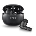 ÷ Auricular intrauditivo bluetooth ngs artica hush tws bt 5.3 anc enc 16h microfono control tactil neg