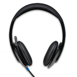 ÷ Headset logitech h540 audio de alto rendimiento con supresion de ruidos color negro p/n:981-000480