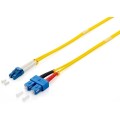 ÷ Cable fibra optica monomodo lc/sc 0.9/125 lsoh 1m color amarillo