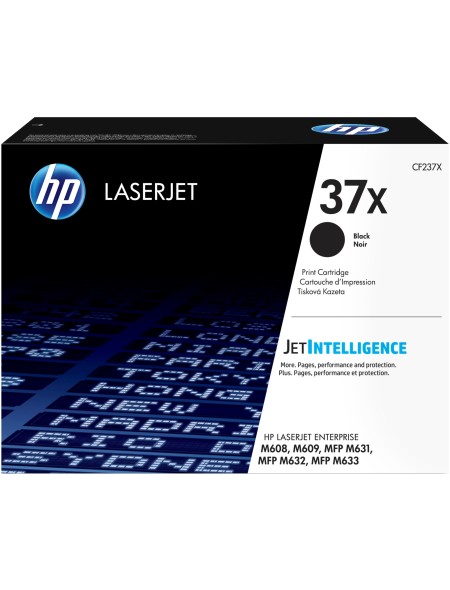 ÷ Tóner original hp cf237x negro 37x 25.000 páginas
