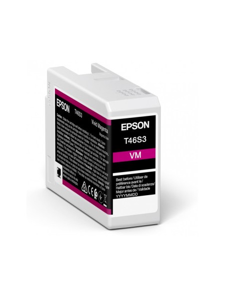 ÷ Tinta original epson t46s3 magenta vivo c13t46s300 25ml