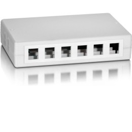 ÷ Caja de superficie equip keystone para 12 rosetas 125460