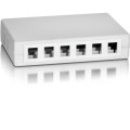 ÷ Caja de superficie equip keystone para 12 rosetas 125460