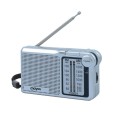 Radio portatil Am-Fm con Antena YH0003 / Altavoz externo / Plata / Mayou / 7600030