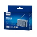 Radio portatil Am-Fm con Antena YH0003 / Altavoz externo / Plata / Mayou / 7600030