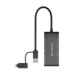 ÷ Card reader externo usb-c/ usb-a 7en1 conceptronic bian03b usb 3.0 sd/sdhc/sdxc mmc ms m2 ct xd micr