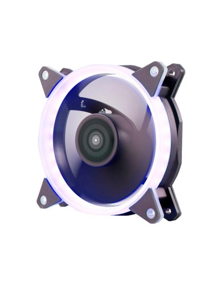 ÷ Ventilador interno unyka candy 120mm anillo led azul 7 aspas 1400rpm