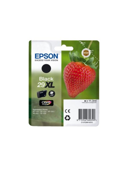 ÷ Strawberry singlepack black 29xl claria home ink