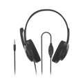 ÷ Headset hama hs-p100 v2 jack 3.5 estero cable 2m color negro
