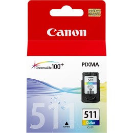 ÷ Tinta original canon cl511 color mp240/260