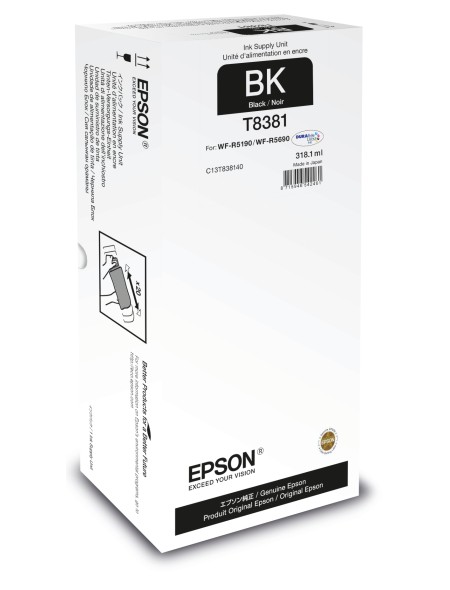 ÷ Tinta original epson t8381 xl negro c13t838140 318,1ml