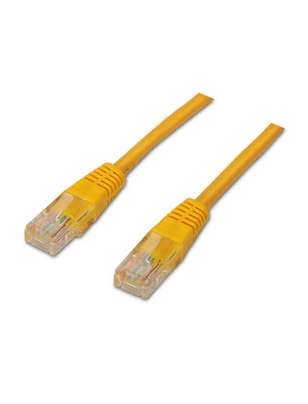 ÷ Aisens - cable de red latiguillo rj45 cat.6 utp awg24, amarillo, 2.0m
