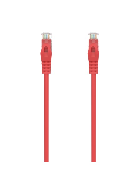 ÷ Aisens - cable de red latiguillo rj45 lszh cat.6a 500 mhz utp awg24, rojo, 25cm