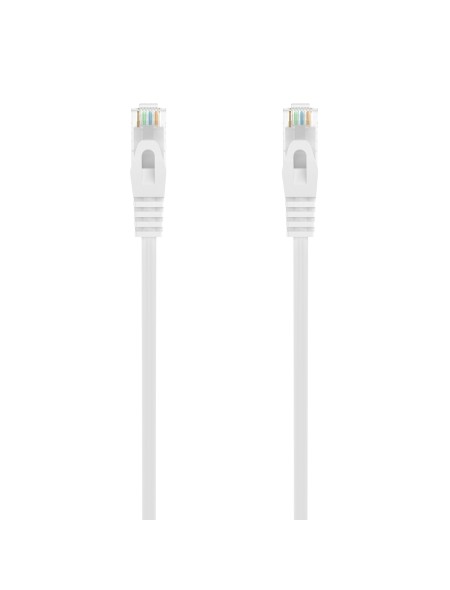÷ Aisens - cable de red latiguillo rj45 lszh cat.6a 500 mhz utp awg24, blanco, 30cm